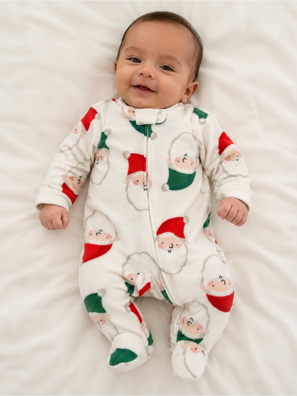 Carter’s Santa Fleece Footed Pajama